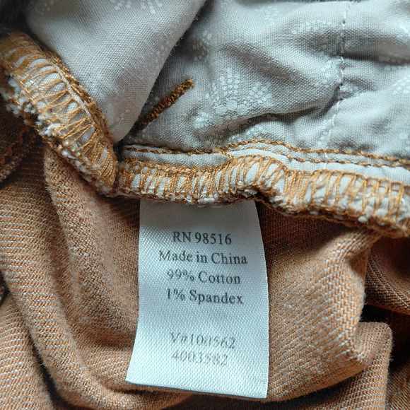 Coldwater Creek Beige Straight Leg Jeans - Picture 6 of 6